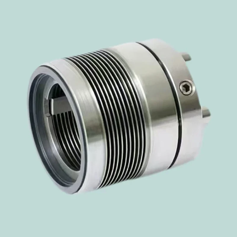 금속 벨로우 기계적 씰은 오일 펌프 및 화학 펌프에 사용되는 고온용 Burgmann MFLWT80을 대체합니다.